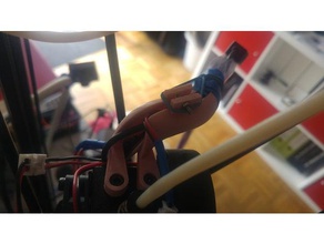 support de câble tube L'imprimante 3d pièces anycubic delta kossel plus 3d print model - Mito3D