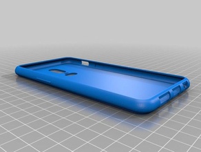 improved plain oneplus 6 phone case 3d printing flexible tpu 3d print model - Mito3D