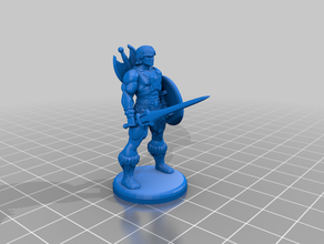 he-man - i padroni dell'universo giochi e giocattoli barbaro barbarion d&d eman masters masterspool motu 3d print model - Mito3D