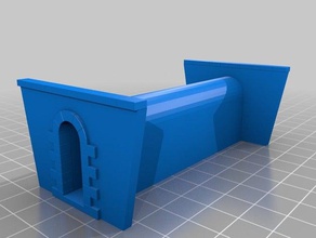 petit tunnel buildings & structures architecture ho scale n 3d print model - Mito3D