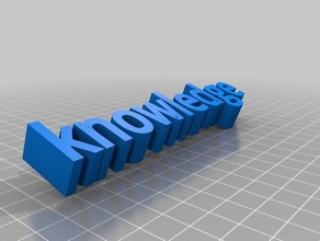 knowledge bear math 3d print model - Mito3D