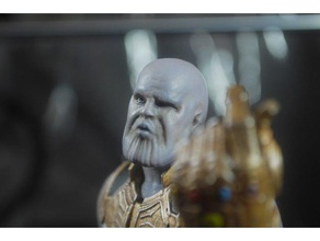 thanos love people avengers bust infinity war marvel universe mcu 3d print model - Mito3D