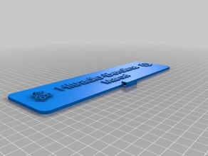schl ssel anh dedo de la oficina personalizado 3d print model - Mito3D