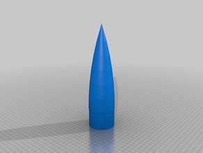 my customized nosecone designer 3d printing 3d print model - Mito3D