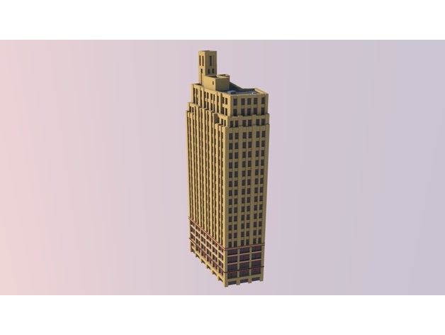 853 broadway Gebäude & Strukturen Architektur art-deco highrise manhattan midtown nyc Wolkenkratzer Platz union 3D print model - Mito3D