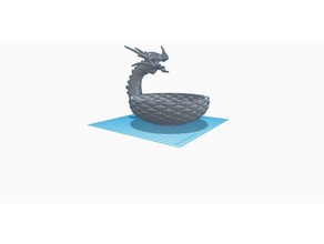 dragon water fountain outdoor & garden 3d print model - Mito3D