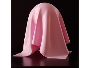 invisiball sculptures art cloth clothing invisible nosupport 3d print model - Mito3D