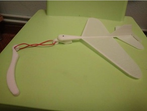 lastik bant planör avı n con lanzador goma başlattı hobi sinek başlatmak başlatıcısı uçak kauçuk 3d print model - Mito3D