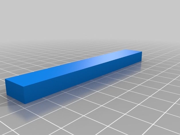 rectangle 3D print model - Mito3D