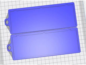 elektronische test-Kennzeichenhalter eurolock 3d-drucken 3d print model - Mito3D