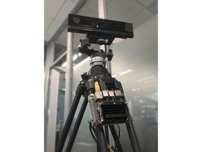 jetson nano montagem de tripé computador câmera suporte clipe manfrotto monte nvidia sensor em 3d print model - Mito3D