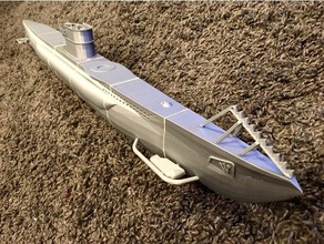 u boat net cutter 3d print model - Mito3D