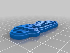 paulo Schlüsselbund Schlüsselanhänger kundengebundene 3d print model - Mito3D