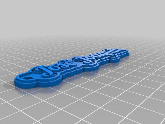 jose j 1tap keychains customized 3D print model - Mito3D
