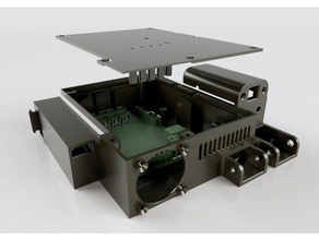 mks gen l zurück Fall ender 3 - Fortschritt 3d Drucker Zubehör board box 3d print model - Mito3D