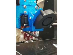 blower fan adapter 3d printer extruders 3d print model - Mito3D