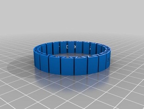 hugs & kisses bracelets customized 3d print model - Mito3D