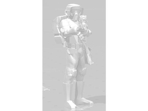 kashyyyk scout trooper legião de escala brinquedos & games galatic república imperial star wars 3d print model - Mito3D
