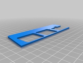 zinc bmp middle plate computer 3d print model - Mito3D