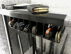 under shelf safe knife storage organization 3d print model - Mito3D