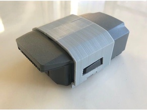 dji mavic pro cache du bouton d'alimentation r c véhicules le couvercle de la batterie sécurité voyage 3d print model - Mito3D
