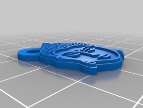 chaveiro buda-alto-relevo - Zubehör 3d print model - Mito3D