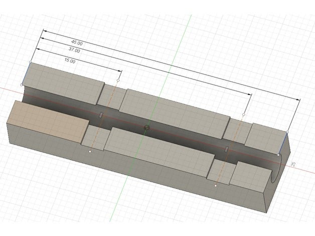 skelestruder shaft cutting guide 3d printer accessories 3D print model - Mito3D