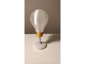 notification rgb led bulb based esp8266 diy light wemos d1 mini 3d print model - Mito3D