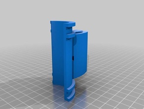 gopro quick release mount speargun 4cm tube diameter 3d printing 3d print model - Mito3D