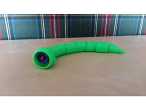 grande serpente mangia piccolo giocattolo giocattoli meccanici mangiare cibo meccanica schlange piccola 3d print model - Mito3D