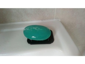 porte-savon la salle de bains 3d print model - Mito3D