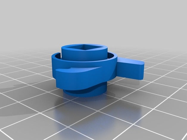 maçaneta da porta mechanisim parte de reparo adereços mecanismo a 3D print model - Mito3D