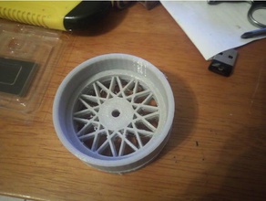 hotwire rims r c vehicles 1-10 scale drift wheels 3d print model - Mito3D