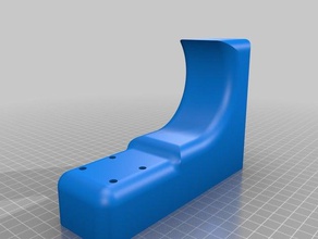 80mm electric skateboard mount 3d print model - Mito3D