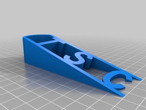 tsc door stop office customized 3d print model - Mito3D