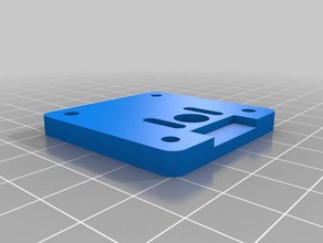cr10 ajustável nal de curso do eixo x + suporte ímã toque mi Impressoras 3d 3d print model - Mito3D