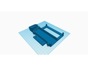 blvmgn-cube duet2-wifi mount - 2020 2040 remix 3d printer accessories 3d print model - Mito3D
