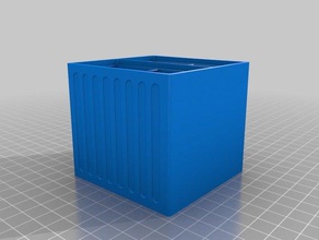 customizedstackablebox2x2 elektronik özelleştirilmiş 3d print model - Mito3D