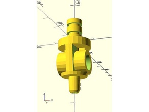 tritration buret parts 3d print model - Mito3D