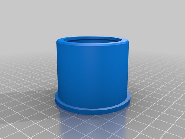 cyclone vac adapter parts 3D print model - Mito3D