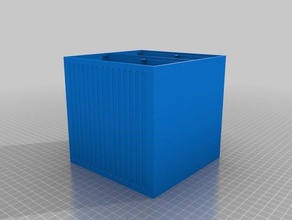 customizedstackablebigbox2col2rowdrax1 elektronik özelleştirilmiş 3d print model - Mito3D