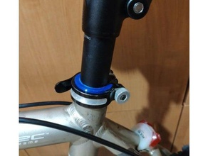 vélo tige de selle manchon réduction l'adaptateur 27 2mm 30mm sport et loisirs vélos 3d print model - Mito3D