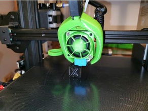 tronxy xy-2 e3d v6 montaj plakası 3d yazıcı parçaları 3d print model - Mito3D