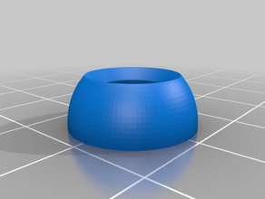 mi personalizados personalizador - acabado de la lavadora botón anillo almohadilla acento partes personalizado 3d print model - Mito3D