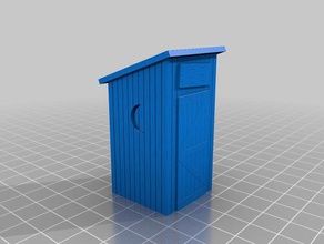 simple out house games 3d print model - Mito3D