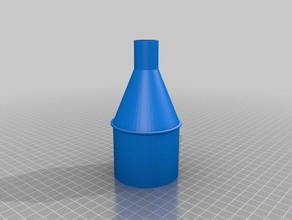 bosch ranuradora colector de polvo partes personalizado 3d print model - Mito3D