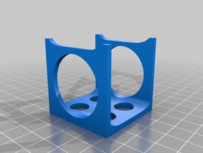 eppendorf rack biología titular tubo de laboratorio 3d print model - Mito3D