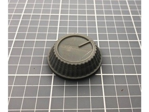 vintage botão gadget knob prop 3d print model - Mito3D