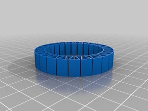 noname 40mm bracciale id bracciali su misura 3d print model - Mito3D