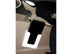 macchina veloce del telefono automotive car phone holder stand renault zoe 3d print model - Mito3D